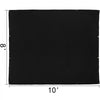 VEVOR 8 x 10 Ft Welding Blanket Black Fiberglass Blanket Portable Fiberglass Fire Retardant Blanket Welding Mat Welding Fireproof Thermal Resistant Insulation With Carry Bag