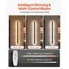 VEVOR Outdoor Wall Lights, 2 Pack, 39.4 Inch Long Strip Modern Exterior Wall Sconce Light Fixtures, 2700K-6000K, IP65 Waterproof Anti-Rust, Dimmable Outside Wall Mount Lighting, for House Porch Garage
