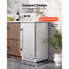 VEVOR Outdoor Beverage Refrigerator, 15 Inch Undercounter Drink Fridge, 304 Stainless Steel Body, 3.0 Cu. Ft, Hold 94 Cans, Powerful Cooling System, Built-in / Freestand Cooler, Home Bar & Patio