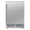 VEVOR Outdoor Beverage Refrigerator, 24 Inch Undercounter Drink Fridge, 304 Stainless Steel Body, 5.0 Cu. Ft, Hold 180 Cans, Powerful Cooling System, Built-in / Freestand Cooler, Home Bar & Patio
