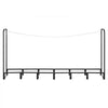 VEVOR Firewood Rack 8ft 1/2 Cord Heavy Duty Outdoor Wood Storage Holder, for Fireplace Patio Deck, 1100 lbs Load Capacity, Carbon Steel Frame Fire Log Stacker Stand, Metal Wood Pile Organizer, Black