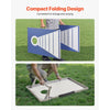 VEVOR Cornhole Set, 3x2 ft Corn Hole Game Boards, Aluminum Weatherproof Portable Toss Board, Indoor and Outdoor Foldable Cornhole Play for Adults, Include 8 Bean Bags, for Yard Backyard Beach Camping