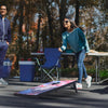 VEVOR Cornhole Set, 3x2 ft Corn Hole Game Boards, MDF Wood Portable Toss Board, Indoor and Outdoor Cornhole Play for Adults, Include 8 Bean Bags and Carrying Case, for Yard, Backyard, Beach, Camping