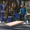 VEVOR Cornhole Set, 4x2 ft Corn Hole Game Boards, Solid Wood Portable Toss Board, Indoor and Outdoor Cornhole Play for Adults, Toss Game Include Carrying Case, for Yard, Backyard, Beach, Camping