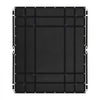 VEVOR Cargo Net, 72 in x 57 in, Heavy Duty Truck Cargo Net for Truck Bed, 4 Adjustable Straps with Carabiners and Rubber Coated Hooks, Durable, Suitable for Pickup, Jeep, Truck, SUV, Boat (Black)