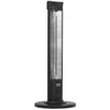 VEVOR Infrared Heater, 1500W Remote Control Electric Space Heater, Patio Heater w/ 3 Speeds & Timer & Tip-Over Protection, Outdoor/Outdoor for Bedroom,Studio,Porch,Dining Room,Studio, Stand,40in L
