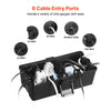 VEVOR Outdoor Electrical Box Waterproof, 9.4 x 4.3 x 2.8 in, IP54 Weatherproof Extension Cord Cover, Large Outlet Connection Box Plug Protector with 6 Cable Entry, for Power Strip, Holiday Light Decor