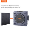 VEVOR Active Carbon Filters, 3 Pack, 15.7'' x 15.7'' Air Filter Replacement, High-efficient Stage 2 Filters Compatible w/ BlueDri & VEVOR Scrubber, Air Purifiers, Water Damage Restoration Equipment
