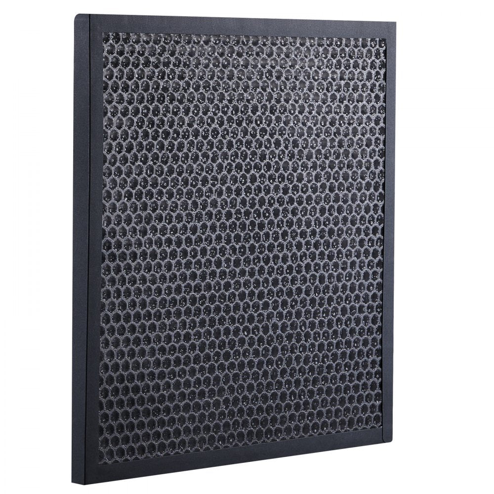 VEVOR Active Carbon Filters, 3 Pack, 15.7'' x 15.7'' Air Filter Replacement, High-efficient Stage 2 Filters Compatible w/ BlueDri & VEVOR Scrubber, Air Purifiers, Water Damage Restoration Equipment