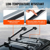 VEVOR Ski and Snowboard Roof Rack, 31.7-Inch Universal Ski Rack for Car Roof Fit Most Crossbars, Carry up to 6 Pairs of Skis or 4 Snowboards, Aluminum Snowboard Ski Rack with Lock & Rubber Padding