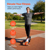 VEVOR Balance Board, Wobble Board Trainer for Adults, Premium Wooden Curved Balance Training Equipment, Compact & Lightweight for Core Workouts, Standing Desk Exercise, Home Gym, Yoga & More, Orange