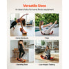 VEVOR Balance Board, Wobble Board Trainer for Adults, Premium Wooden Curved Balance Training Equipment, Compact & Lightweight for Core Workouts, Standing Desk Exercise, Home Gym, Yoga & More, Orange