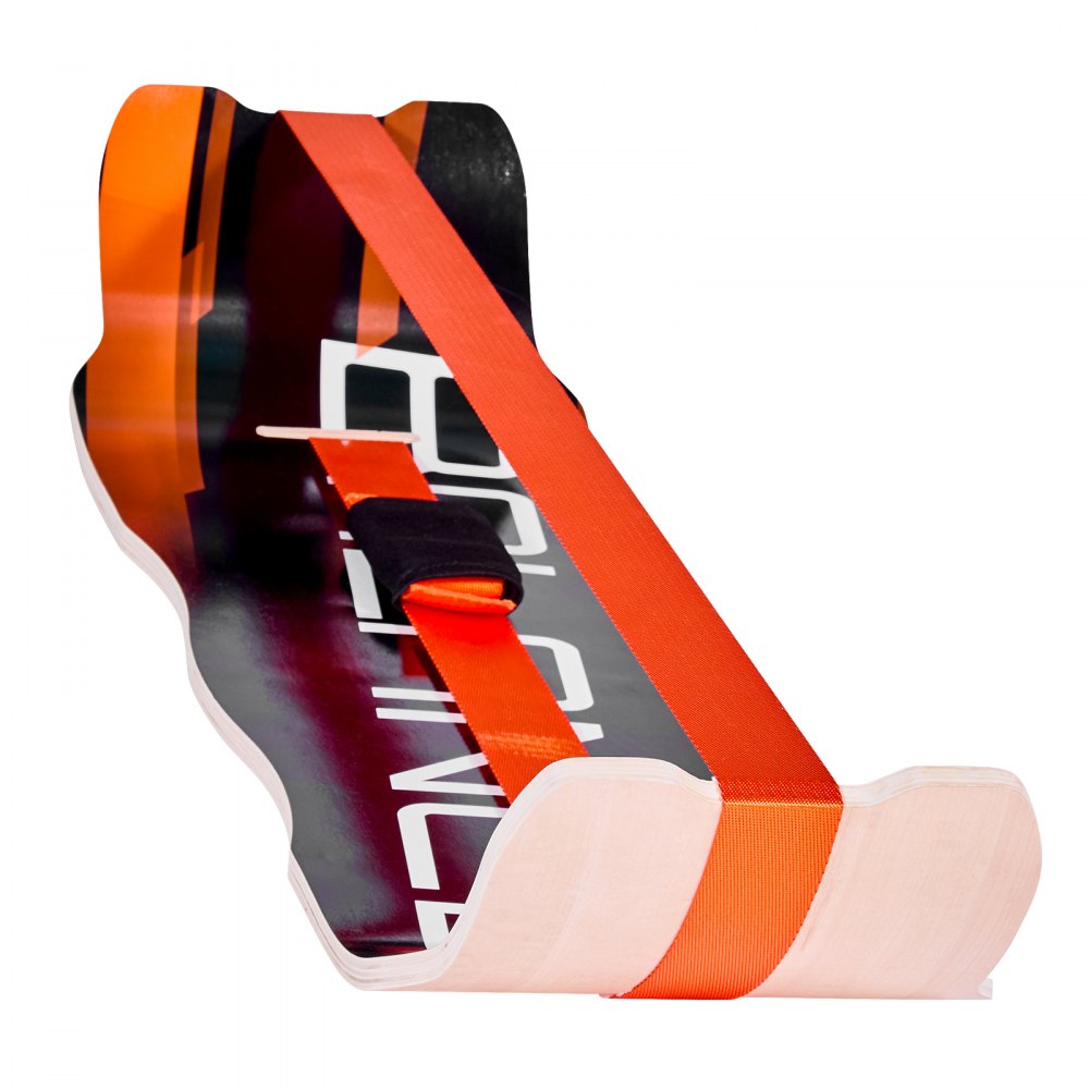 VEVOR Balance Board, Wobble Board Trainer for Adults, Premium Wooden Curved Balance Training Equipment, Compact & Lightweight for Core Workouts, Standing Desk Exercise, Home Gym, Yoga & More, Orange