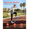 VEVOR Balance Board, Wobble Board Trainer for Adults, Premium Wooden Curved Balance Training Equipment, Compact & Lightweight for Core Workouts, Standing Desk Exercise, Home Gym, Yoga & More, Blue