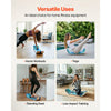 VEVOR Balance Board, Wobble Board Trainer for Adults, Premium Wooden Curved Balance Training Equipment, Compact & Lightweight for Core Workouts, Standing Desk Exercise, Home Gym, Yoga & More, Blue