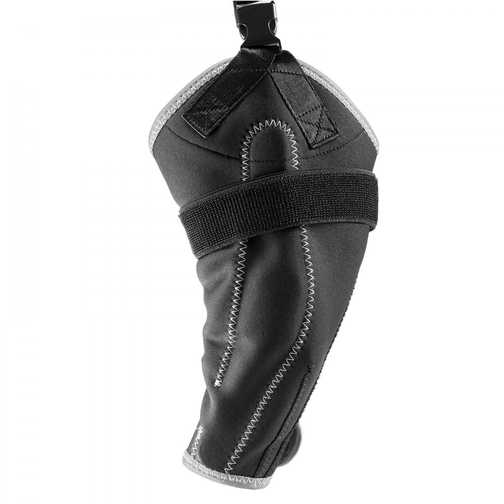 VEVOR Dog Knee Brace for Torn ACL, Dog Leg Brace with Adjustable Hinge Stabilizer, Pet Knee Support Harness for Right Hind Leg, Pain Relief, Reflective Dog Joint Support Brace for Arthritis Recovery