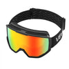 VEVOR Ski Goggles, Cylindrical Lens with Orange Revo Coating, OTG Anti fog Snow Goggles for Men Women Youth, TPU Frame & Ventilation Structure, Suitable for Skiing, Skating, Snowboarding, Cycling