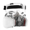 VEVOR Respirator Mask, Reusable Half Face Cover with Safety Glasses and Filters, Organic Vapor Mask and Dust-proof Face Cover, for Painting, Polishing, Welding, Woodworking and Other Work Protection