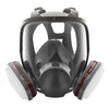 VEVOR Respirator Mask, Reusable Respirator Full Face Gas Cover with Filters, Organic Vapor Mask and Dust-proof Face Cover, for Painting, Polishing, Welding, Woodworking and Other Work Protection