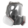 VEVOR Respirator Mask, Reusable Respirator Full Face Gas Cover with Filters, Organic Vapor Mask and Dust-proof Face Cover, for Painting, Polishing, Welding, Woodworking and Other Work Protection