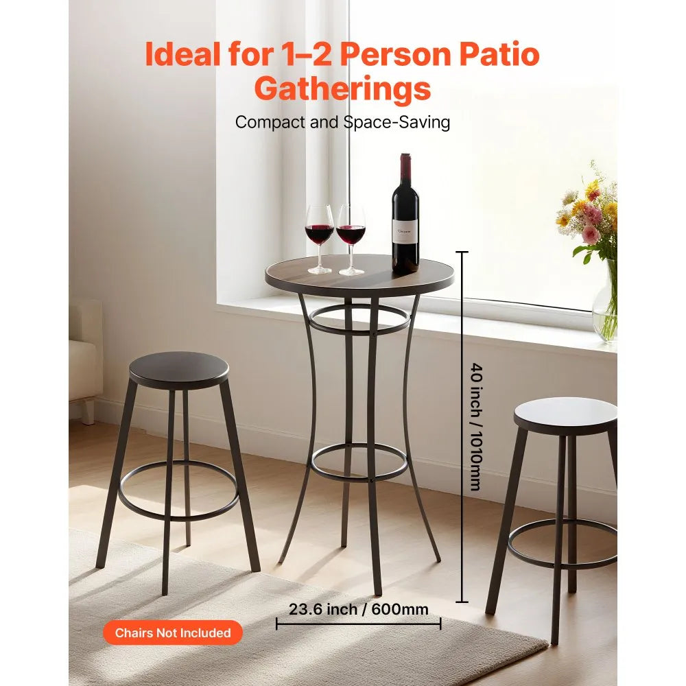 Vevor Bar Table Outdoor Round 23.7