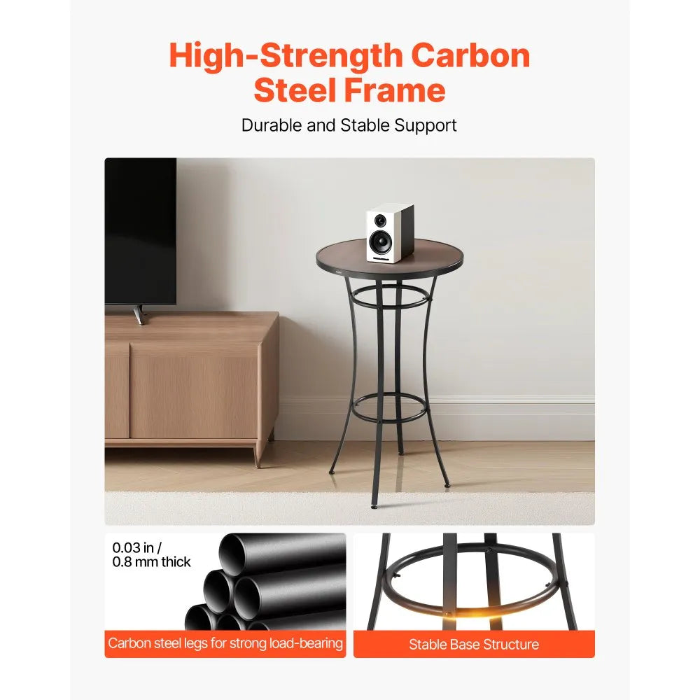 Vevor Bar Table Outdoor Round 23.7