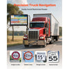 VEVOR GPS Navigator for Car, 9 inch Touch Screen 16GB GPS Navigation System with Lifetime Map Updates, Voice Turn-by-Turn Guidance, Speed and Red Light Warning, Custom Truck Routing, for Car Truck RV