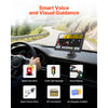VEVOR GPS Navigator for Car, 9 inch Touch Screen 16GB GPS Navigation System with Lifetime Map Updates, Voice Turn-by-Turn Guidance, Speed and Red Light Warning, Custom Truck Routing, for Car Truck RV