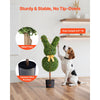 VEVOR Artificial Topiary Bunny-Shape Boxwood Ball, 2 Set 36 inch Faux Boxwood Plant Balls, Fake Silk Tree Look Real, Easy Assembly for Decor Front Porch Outdoor Patio Garden Balcony Backyard Indoor