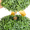 VEVOR Artificial Topiary Bunny-Shape Boxwood Ball, 2 Set 36 inch Faux Boxwood Plant Balls, Fake Silk Tree Look Real, Easy Assembly for Decor Front Porch Outdoor Patio Garden Balcony Backyard Indoor