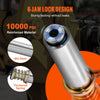 VEVOR Grease Gun Coupler, 10000 PSI High Pressure, 6-Jaw Locking, Quick Release Grease Gun Tip with Hose/Zerk Fittings Cleaner, Compatible with All Grease Guns 1/8" NPT Grease Fittings for Automobiles