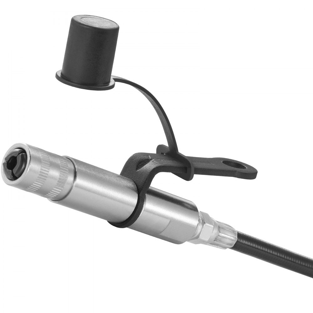 VEVOR Grease Gun Coupler, 10000 PSI High Pressure, 3-Jaw Locking, Quick Release Grease Gun Tip with Hose/Zerk Fittings Cleaner/Extension Needles, Compatible with All Grease Guns 1/8" NPT Fittings