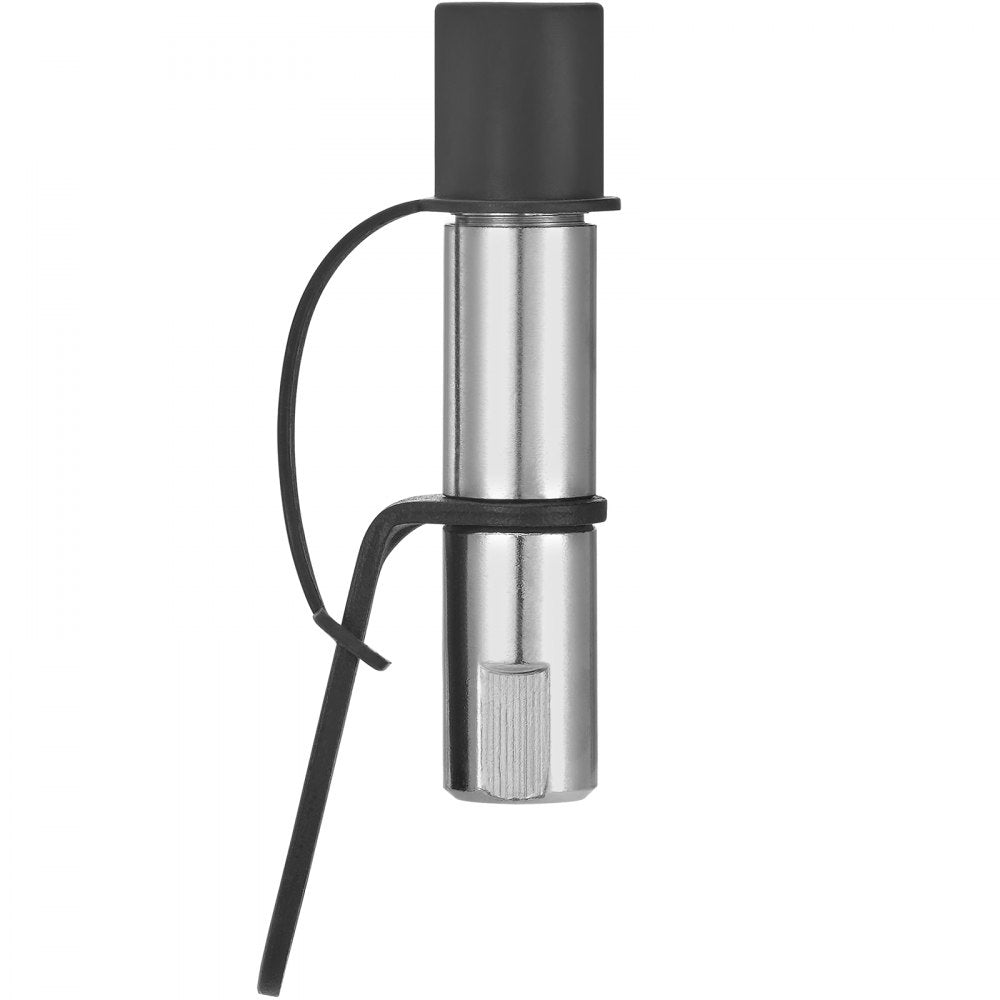 VEVOR Grease Gun Coupler, 10000 PSI High Pressure, 3-Jaw Locking, Quick Release Grease Gun Tip with Hose/Zerk Fittings Cleaner/Extension Needles, Compatible with All Grease Guns 1/8" NPT Fittings