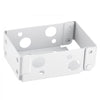 VEVOR Box Mounting Brackets, 2 Pcs, Box Blind Bracket for Window Blinds, Fit for 1.5 x 2.25 inch Headrails, with Self-Tapping Screws and Expansion Tubes, Sturdy Iron, for Blinds Installation, White