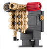 VEVOR Pressure Washer Pump, 3/4" Shaft Horizontal Triplex Plunger, 3300 PSI, 2.5GPM, Replacement Power Washer Pumps Kit with 5 Nozzles, Compatible with Simpson MorFlex 40224, 40225, 40226, Santoprene