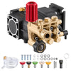 VEVOR Pressure Washer Pump, 3/4" Shaft Horizontal Triplex Plunger, 3300 PSI, 2.5GPM, Replacement Power Washer Pumps Kit with 5 Nozzles, Compatible with Simpson MorFlex 40224, 40225, 40226, Santoprene