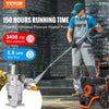 VEVOR Pressure Washer Pump, 3/4" Shaft Horizontal, 3400 PSI, 2.5 GPM, Replacement Power Washer Pumps Kit, Parts Washer Pump, Compatible with Honda, Simpson, RYOBI, Briggs & Stratton, Subaru, Craftsman