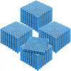 VEVOR Interlocking Tile 50PCS Blue, Drainage Tiles 12" x 12" Splicing, Soft PVC Interlocking Drainage Floor Tiles, Non-Slip Drainage Holes for Restroom, Bathroom, Kitchen, Pool, Wet Areas