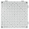 VEVOR Modular Interlocking Cushion, 12 Pack 12" x 12" Splicing Drainage Mats, Soft PVC Interlocking Drainage Floor Tiles, Non-Slip Drainage Holes for Restroom, Bathroom, Kitchen, Pool, Wet Areas, Gray