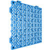 VEVOR Interlocking Tile 55PCS Blue, Drainage Tiles 12" x 12" Splicing, Soft PVC Interlocking Drainage Floor Tiles, Non-Slip Drainage Holes for Restroom, Bathroom, Kitchen, Pool, Wet Areas, Blue