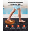 VEVOR Modular Interlocking Cushion 24 Pack Splicing Drainage Mats Black, for Bathrooms Restrooms Pools Kitchens, 12 x 12 in Non-Slip PVC Interlocking Floor Tiles, 0.6 in Thickened, Easy to Clean