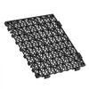 VEVOR Modular Interlocking Cushion 24 Pack Splicing Drainage Mats Black, for Bathrooms Restrooms Pools Kitchens, 12 x 12 in Non-Slip PVC Interlocking Floor Tiles, 0.6 in Thickened, Easy to Clean