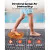 VEVOR Modular Interlocking Cushion 50 Pack Splicing Drainage Mats Gray, for Bathrooms Restrooms Pools Kitchens, 12 x 12 in Non-Slip PVC Interlocking Floor Tiles, 0.6 in Thickened, Easy to Clean