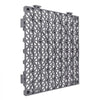 VEVOR Modular Interlocking Cushion 50 Pack Splicing Drainage Mats Gray, for Bathrooms Restrooms Pools Kitchens, 12 x 12 in Non-Slip PVC Interlocking Floor Tiles, 0.6 in Thickened, Easy to Clean