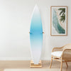 VEVOR Vertical Surfboard Stand, Wooden Surfboard Rack for Storage and Display, Adjustable & Freestanding Board Stand Organizer with Padding, for Wakeboards, Snowboards, Kiteboards, Shortboard, Skis