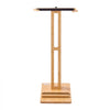 VEVOR Vertical Surfboard Stand, Wooden Surfboard Rack for Storage and Display, Adjustable & Freestanding Board Stand Organizer with Padding, for Wakeboards, Snowboards, Kiteboards, Shortboard, Skis