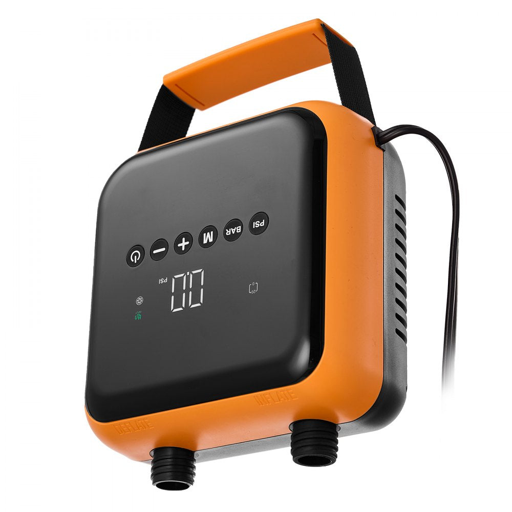 VEVOR Paddle Board Pump, 40PSI High Pressure, Dual Stage Inflation & Deflation SUP Air Pump with Auto-Off Function and 12V DC Car Connector, Ideal for Inflatable Paddle Board, Tent and Mattress