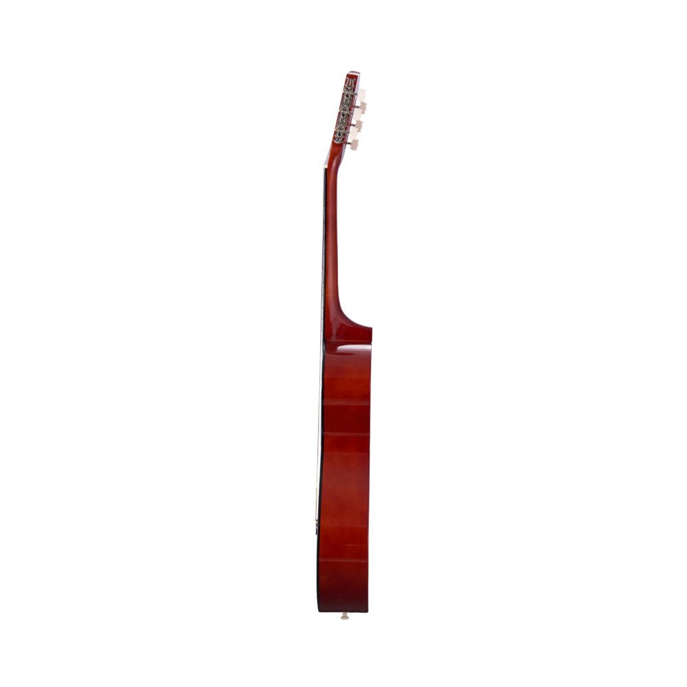 VEVOR Classical Guitar, 38 Inch, Wood Classical Guitar Starter Kit for Beginners, with Nylon Strings, Gig Bag, Strap, Tuner, Extra String, Pick, Capo, Basswood, for Teenagers Adults Students, Sunburst