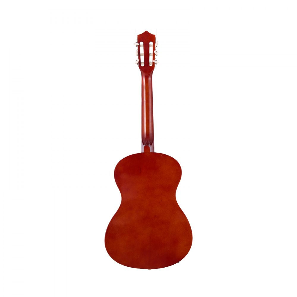 VEVOR Classical Guitar, 38 Inch, Wood Classical Guitar Starter Kit for Beginners, with Nylon Strings, Gig Bag, Strap, Tuner, Extra String, Pick, Capo, Basswood, for Teenagers Adults Students, Sunburst
