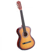 VEVOR Classical Guitar, 38 Inch, Wood Classical Guitar Starter Kit for Beginners, with Nylon Strings, Gig Bag, Strap, Tuner, Extra String, Pick, Capo, Basswood, for Teenagers Adults Students, Sunburst